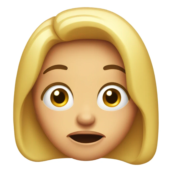 woman in a shock sticker