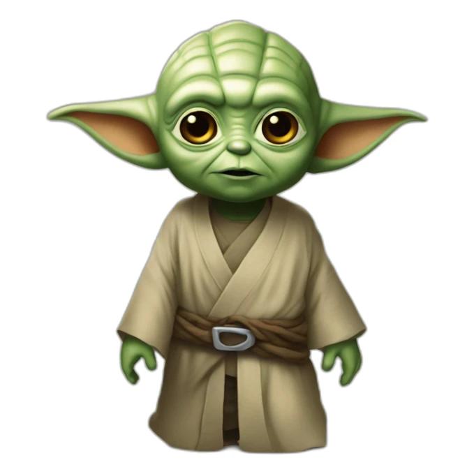 Si golum et yoda avaient un enfant  sticker