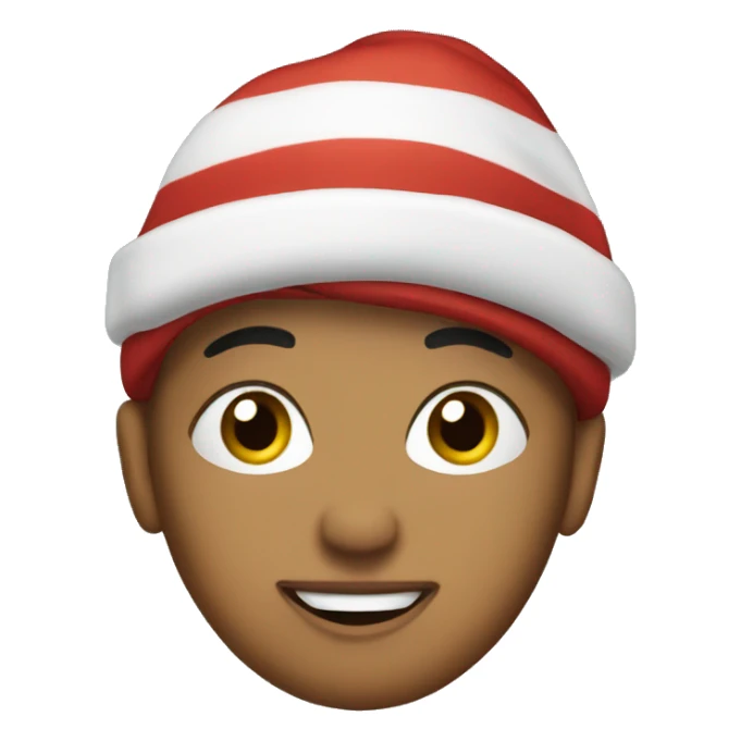 Sheila with a Christmas toque sticker