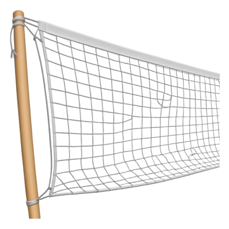 Volleyball net
 sticker