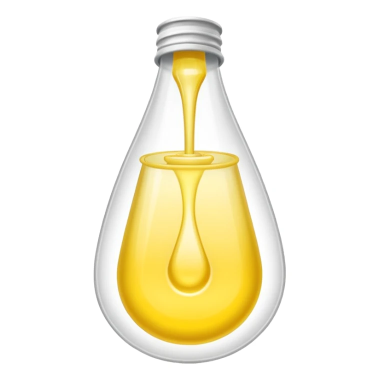 Light yellowish liquid flows into a urine condom, no smiley face sticker