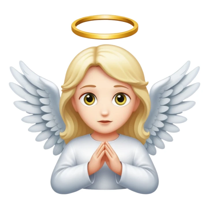 angel with three eyes and four wings  sticker