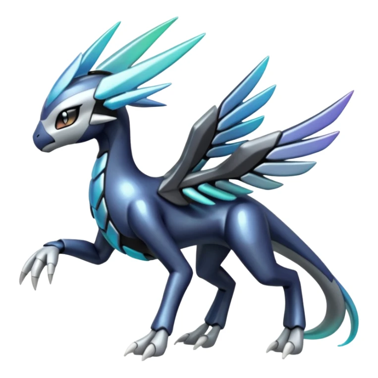Meloetta-Zekrom-Dialga-Pokémon-Fakémon-fusion-hybrid-creature sticker