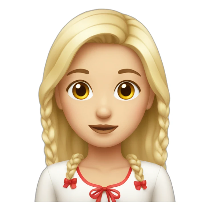 polish girl sticker