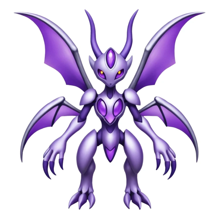 Genesect-Lunala-Fakémon-hybrid-creature (full body)  sticker