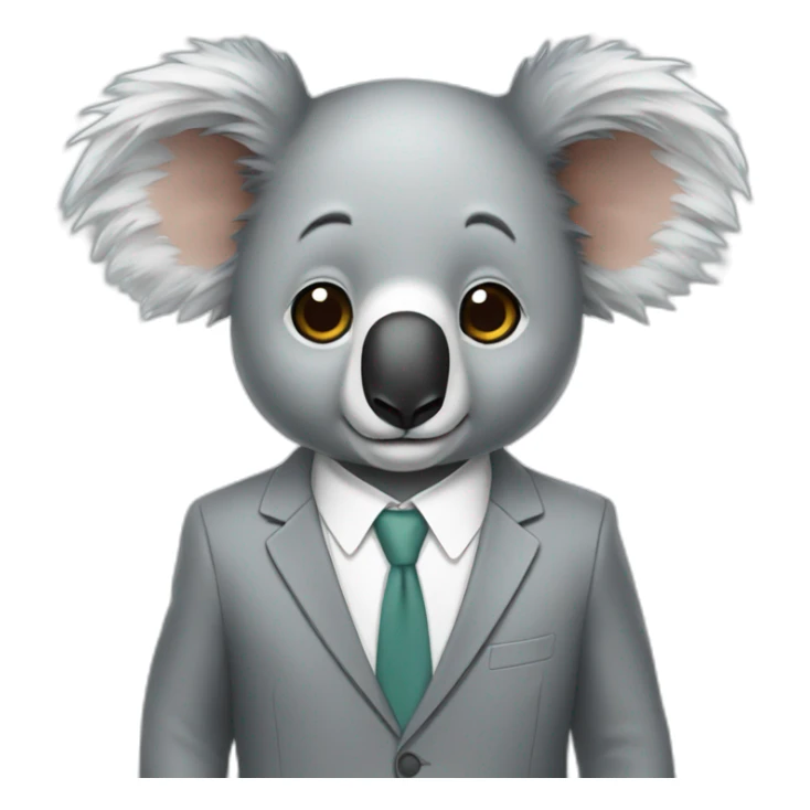 koala suit sticker
