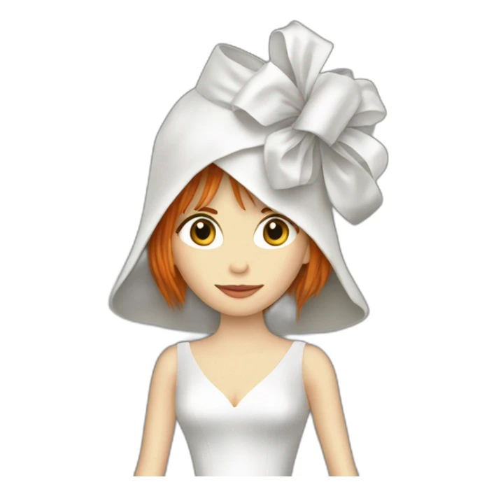 Mylène Farmer long dress sing sticker
