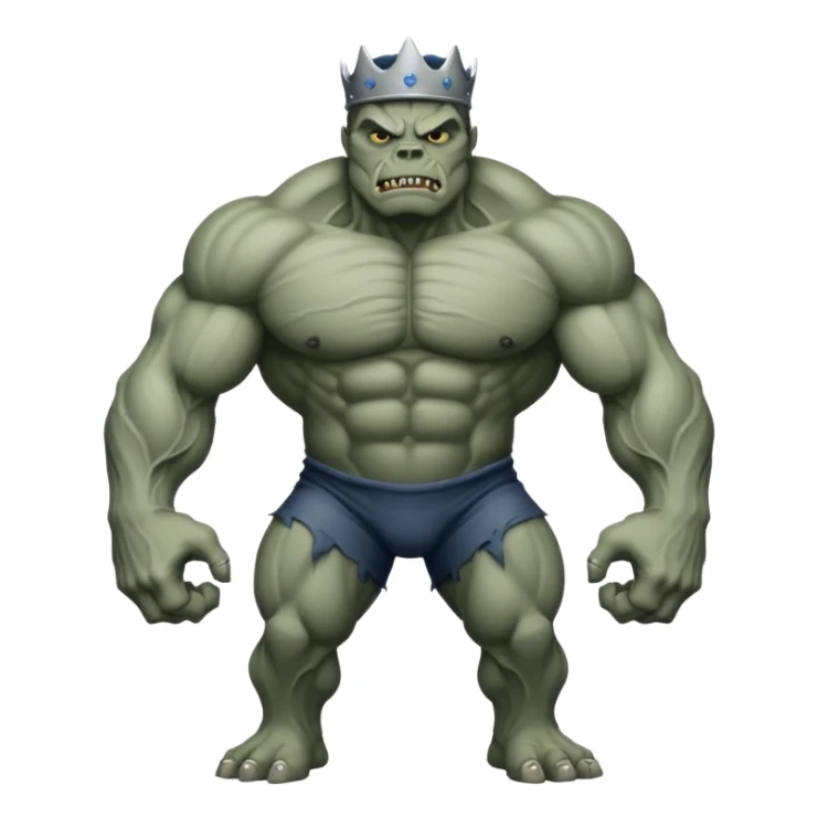 King monster Muscle growth sticker