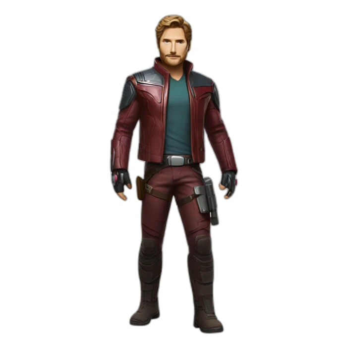 star lord full body sticker