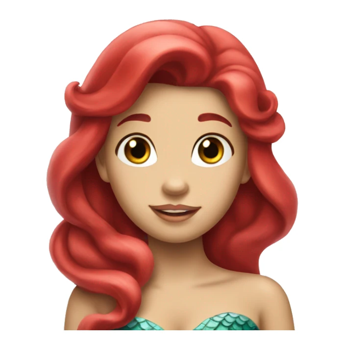 little mermaid ariel  sticker