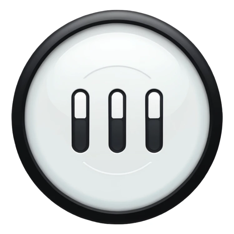 2 exclamation marks in a circle with white colour and its background in light blue colour sticker