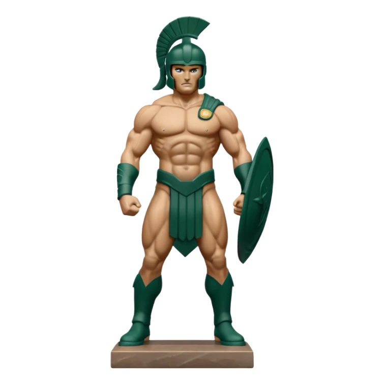 michigan state university spartan sticker