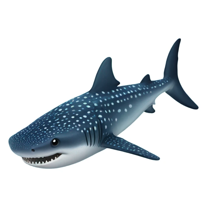 Whale shark sticker