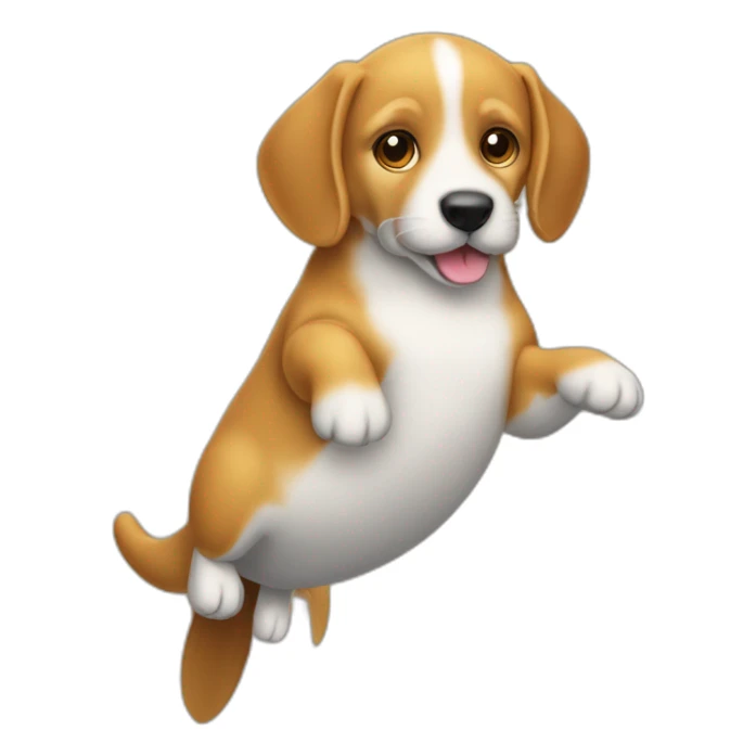 chien sur chat sur loutre sur dromadaire su baleine sticker