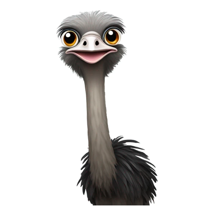 ostrich  sticker