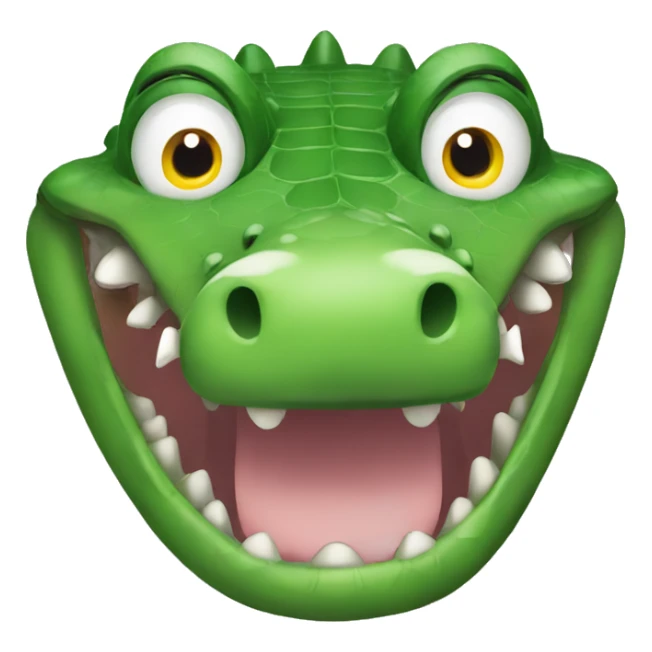 Crocodile from one piece with mysterious side eye  sticker