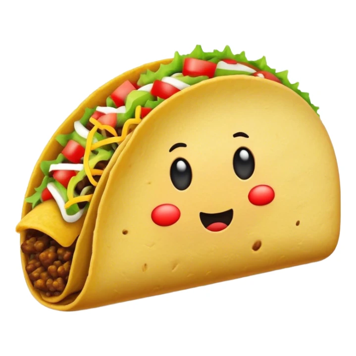 a minus symbol and a taco sticker