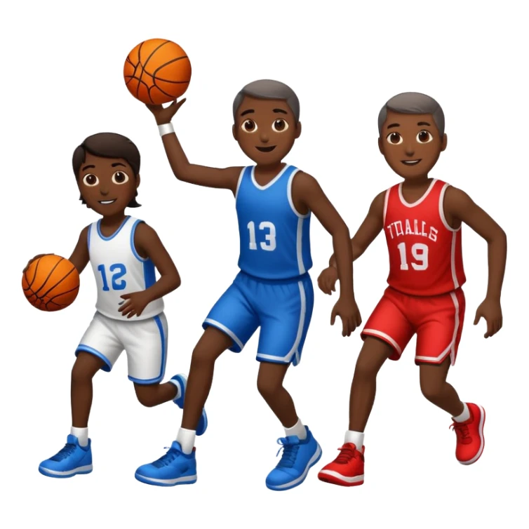 people playing sports sticker