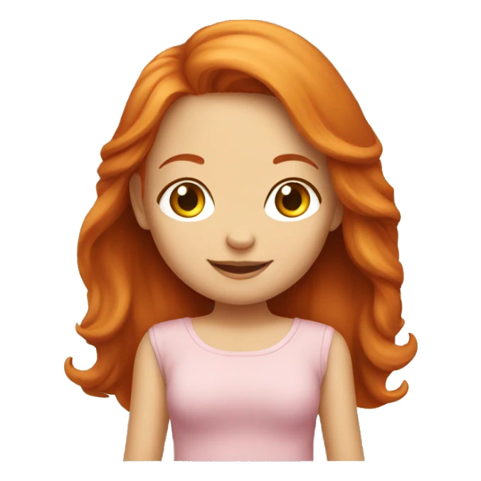redhead young mother with blonde baby sticker