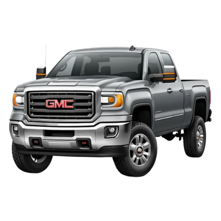 GMC sierra 2500hd truck sticker