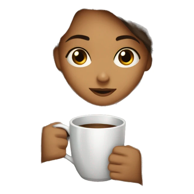 girl inside a blanket sipping coffee Harry Potter is watching sticker