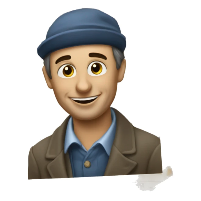 A seller of the newspaper "Franc-Tireur" sticker