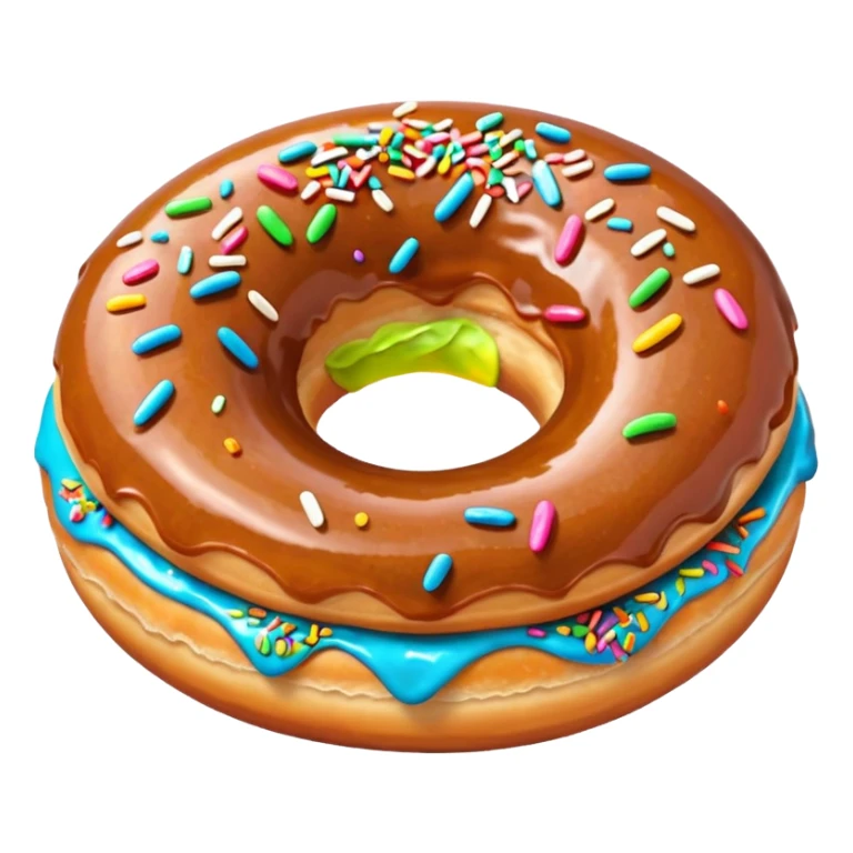Donut sticker