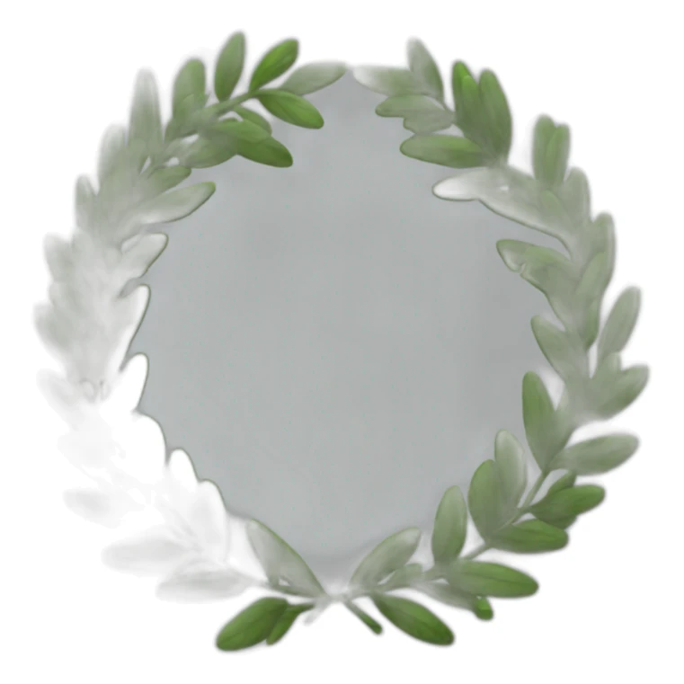 wreath of laurel sticker