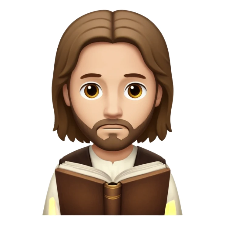 Jesus frowning at a Book of Mormon sticker