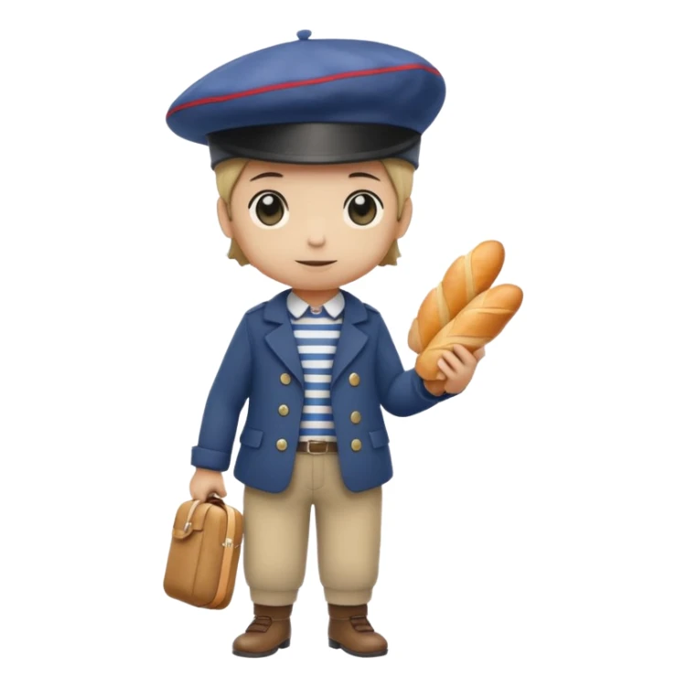 A Pokémon based on the theme of France  sticker