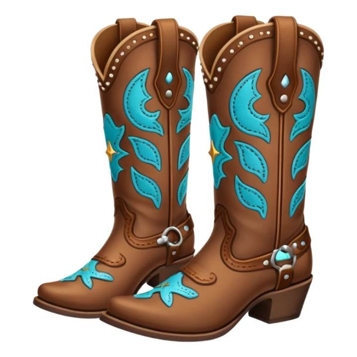 cowgirl boots cute sticker