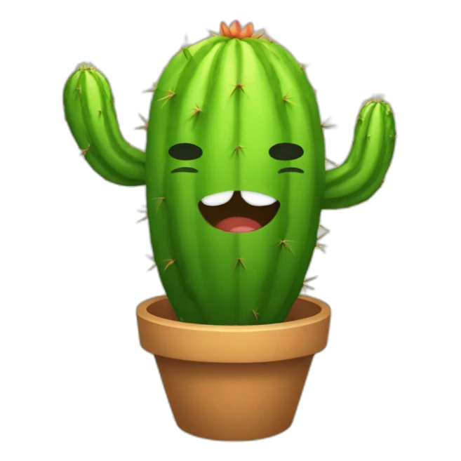 god cactus god sticker
