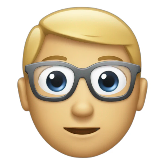 A person who we can see is face and who’s using a computer  sticker