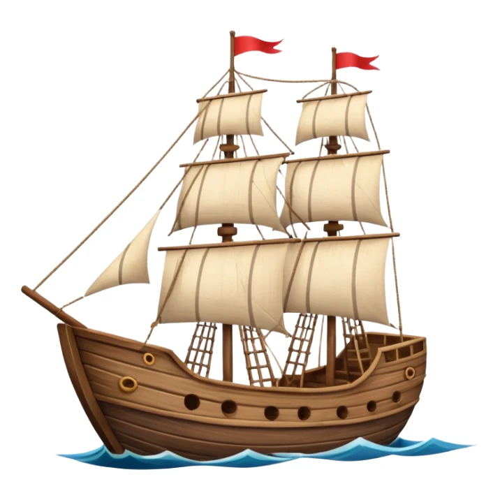 Sea travel sticker