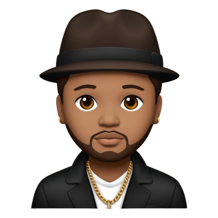 The-Dream, R&B Singer (b.1977) with dark brown hair sticker