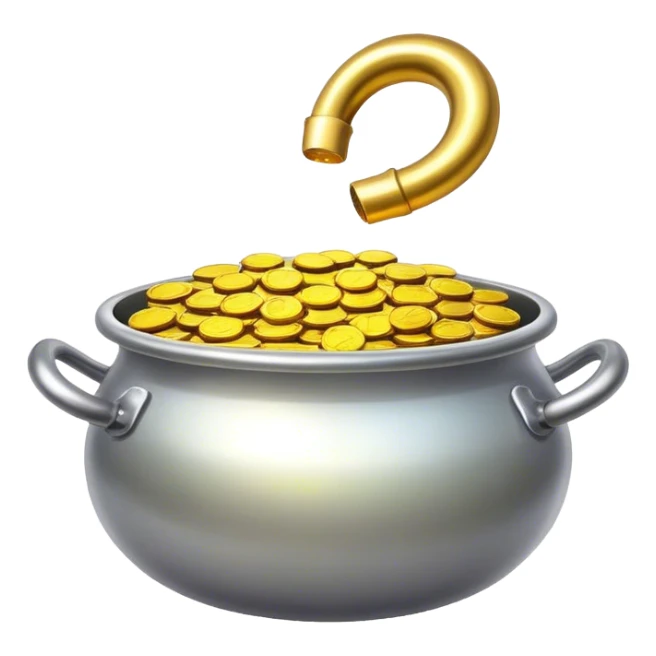 pot of gold sticker