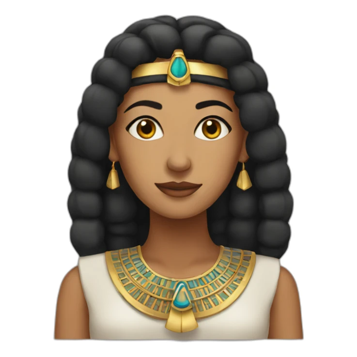 egyptian woman sticker
