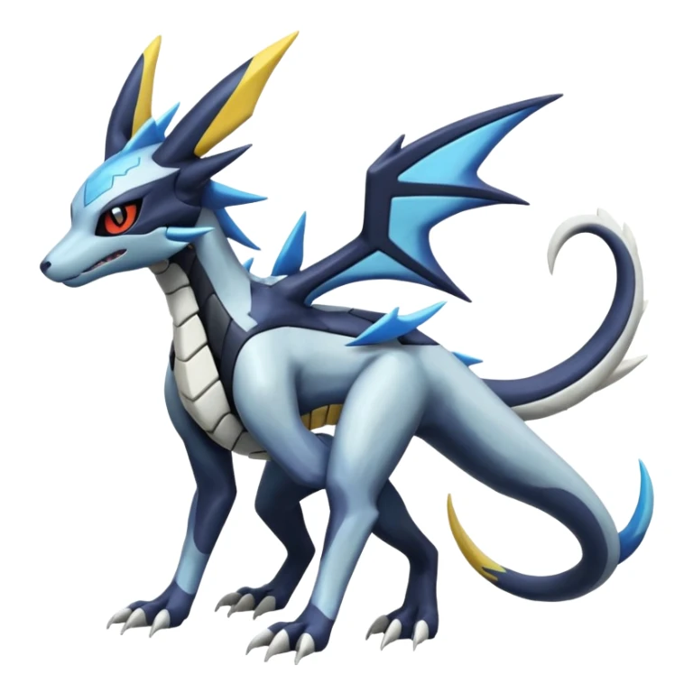 Salandit-Dialga-Palkia-Umbreon-Silvally-fusion (full body) sticker