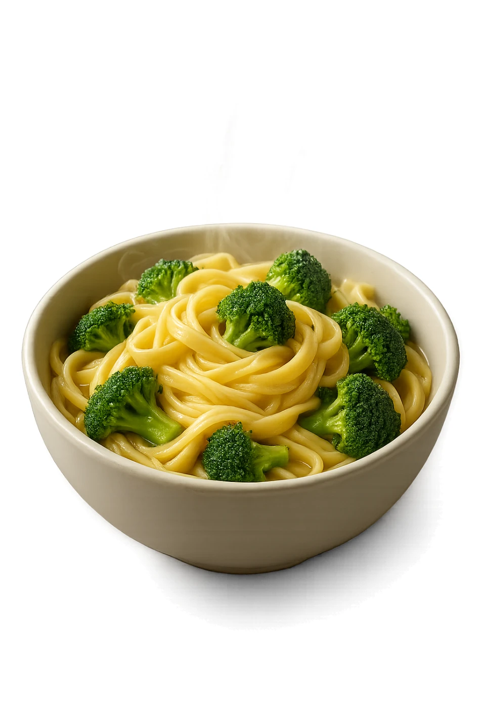 bowl di pasta e broccoli, iperrealistico 4k sticker