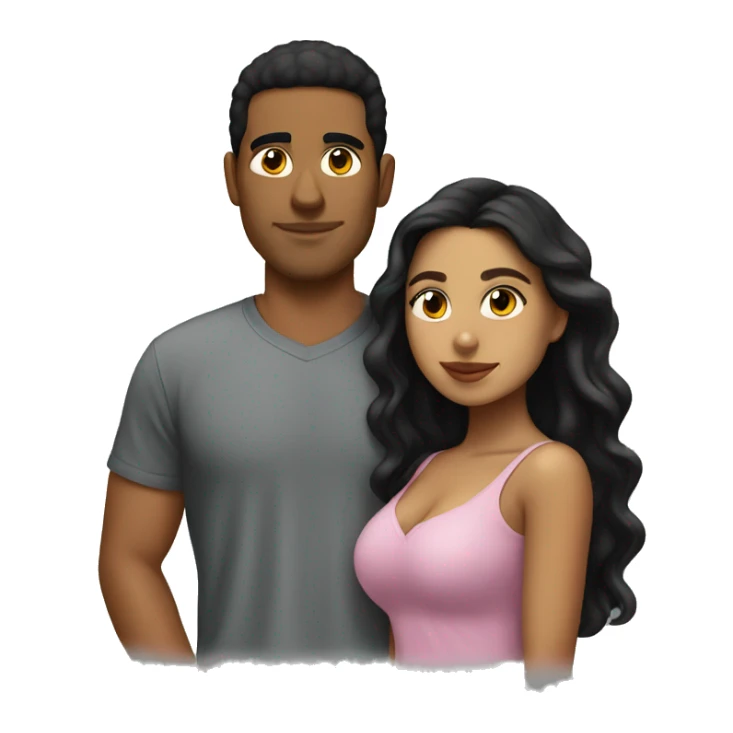 Mexican girl with Dominican boyfriend sticker