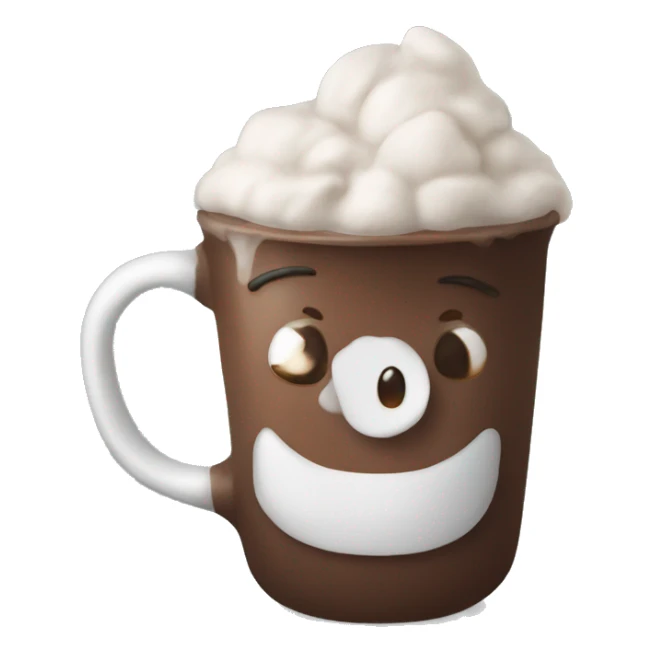 mug of hot chocolate sticker