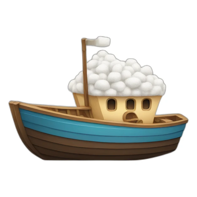boat full of sugar sticker
