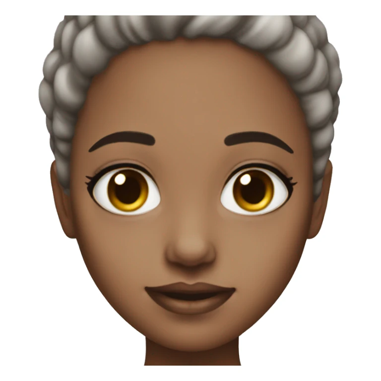 Skincare white skin girl sticker