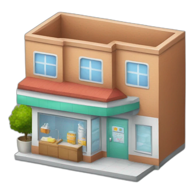 medical store named kanta bai sticker