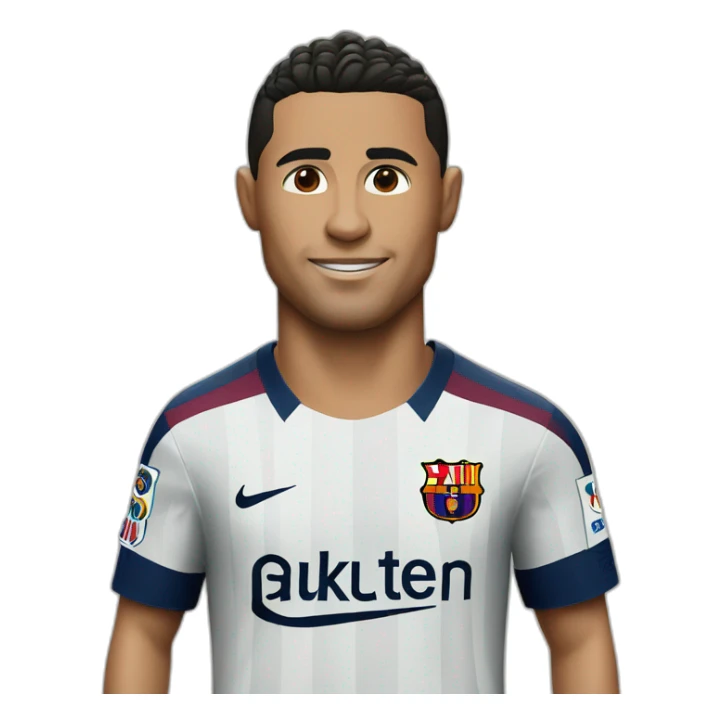 Ronaldo fc Barcelona shirt  sticker