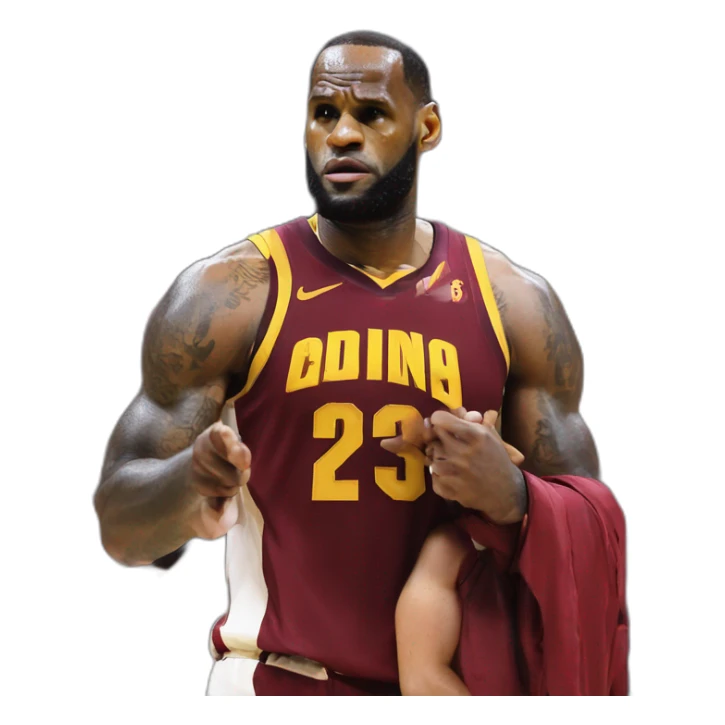 lebron james after indiana lose sticker