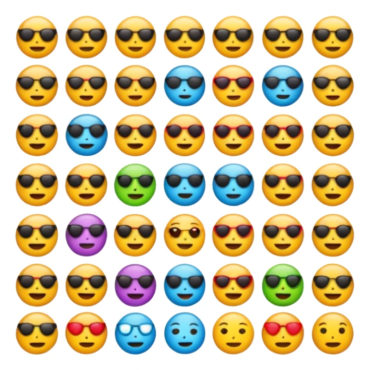Emojis related to personal information  sticker