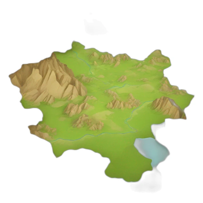 romanian map sticker