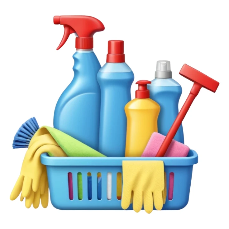 Cleaning sticker