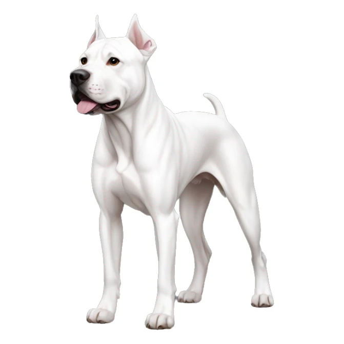 Dogo Argentino Dog Breed Full Body sticker
